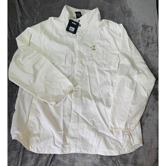Starbury Other - Starbury Stephon Marbury Mens White Mesh Panel Windbreaker Jacket XL STAR40161